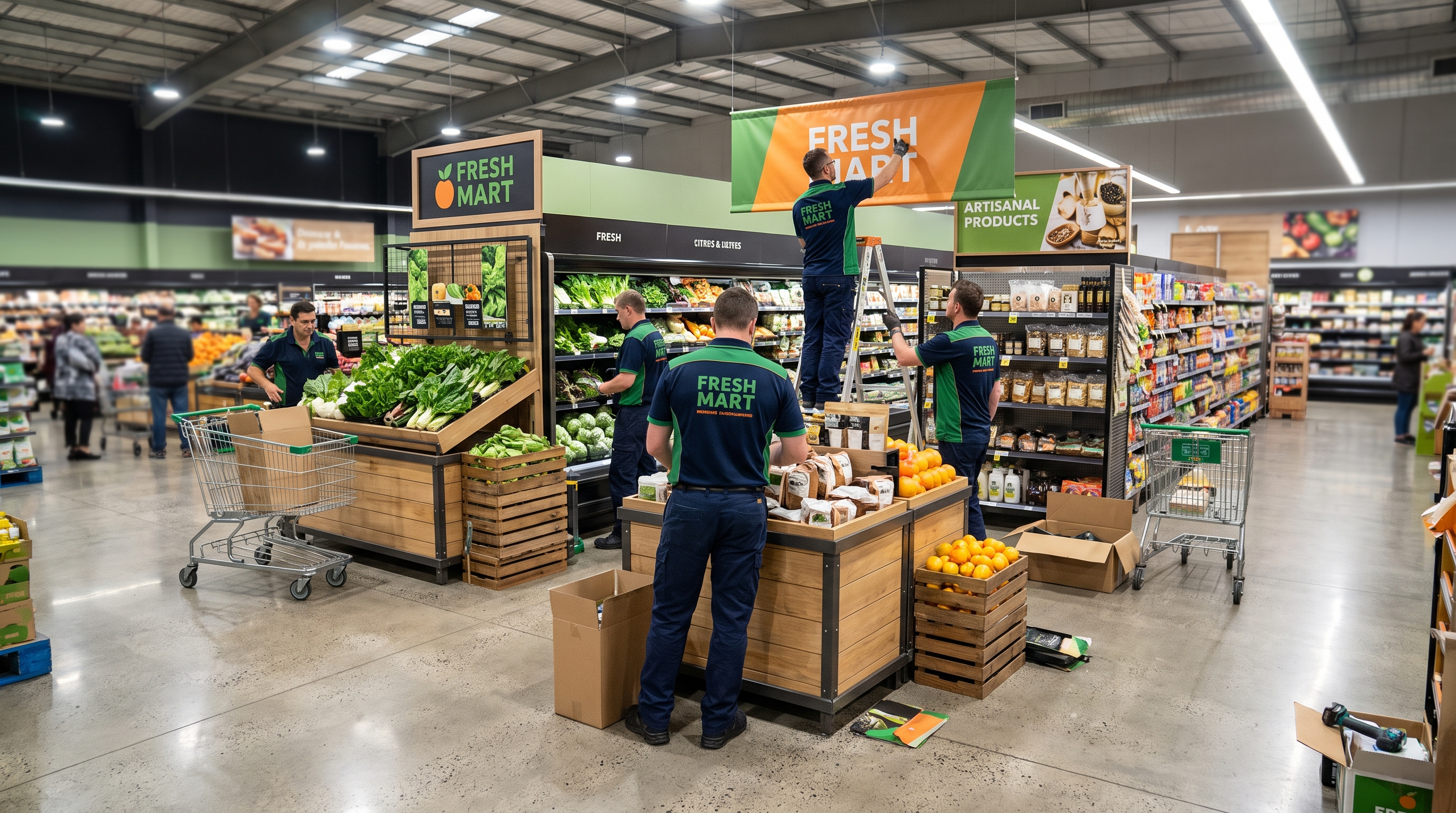 FMCG chain 500-store rollout